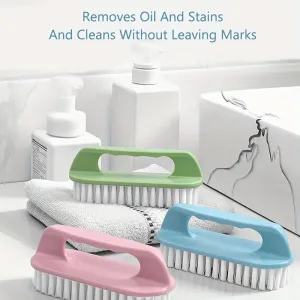 3-Pack Durable Household Cleaning Brushes, Hard Bristles