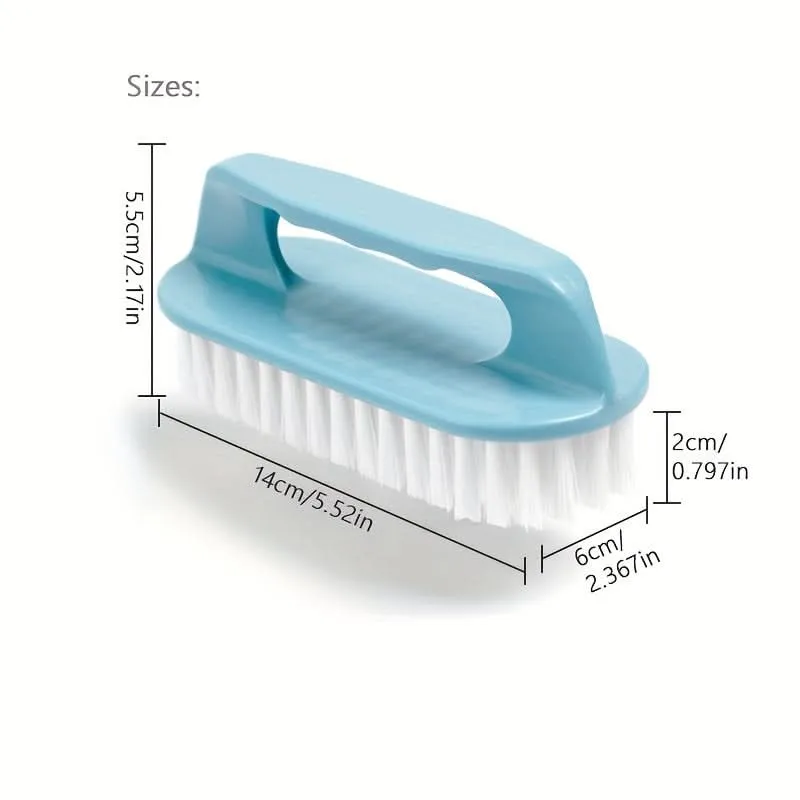 3-Pack Durable Household Cleaning Brushes, Hard Bristles
