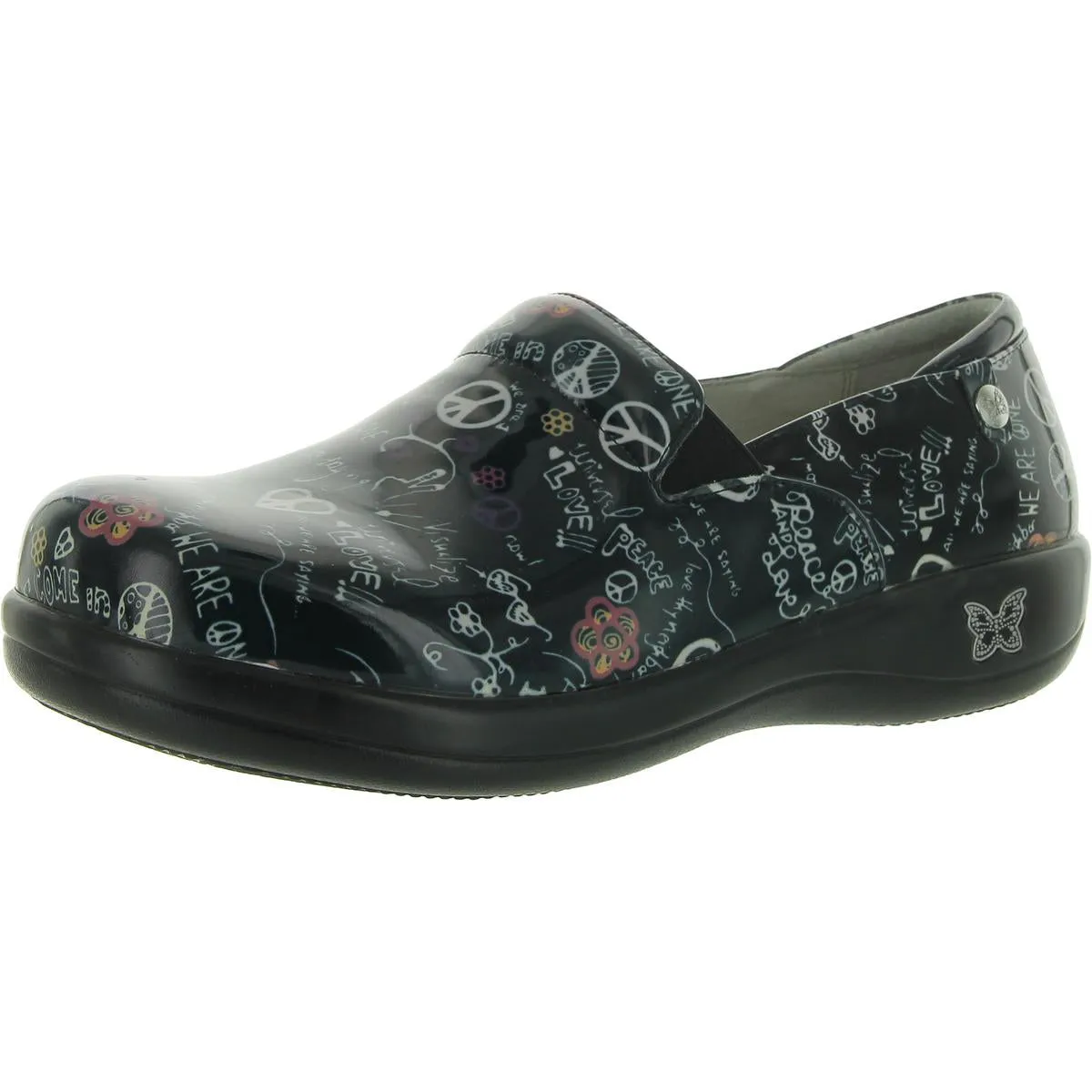Alegria Womens Keli Leather Casual Clogs