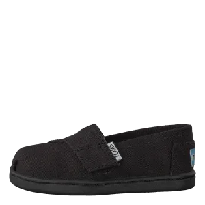 Alpargata Tiny Black Canvas