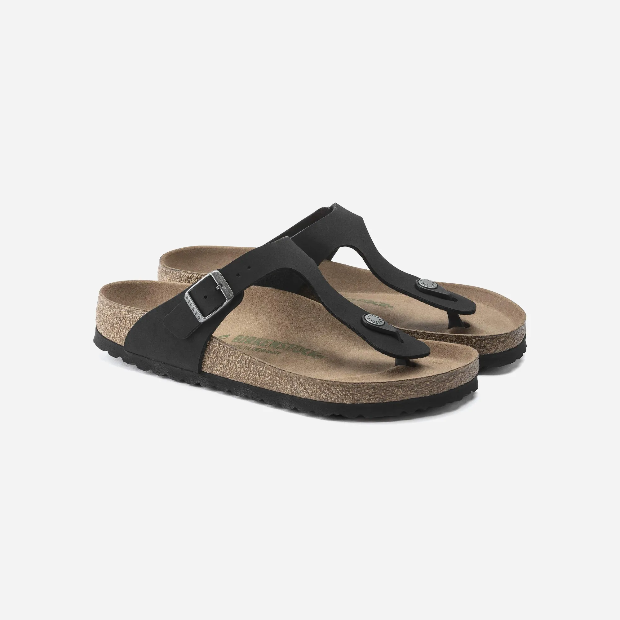 Birkenstock Gizeh BFBC Earthy VEG Black WMNS