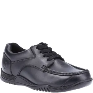 Black Hudson Junior School Shoes