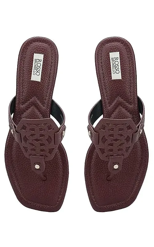 Burgundy Logo Sliders