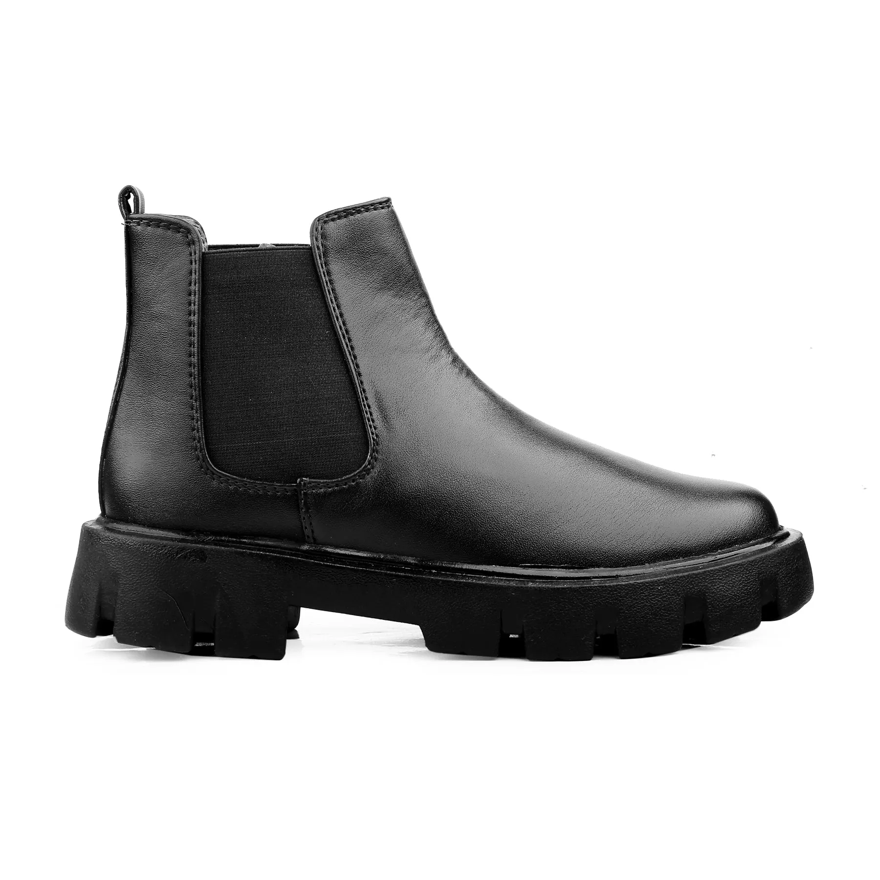 Bxxy Men's Vegan Leather Chelsea Boots For All Seasons