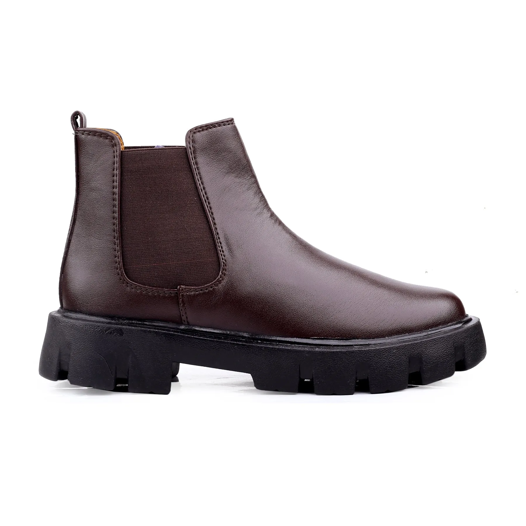 Bxxy Men's Vegan Leather Chelsea Boots For All Seasons