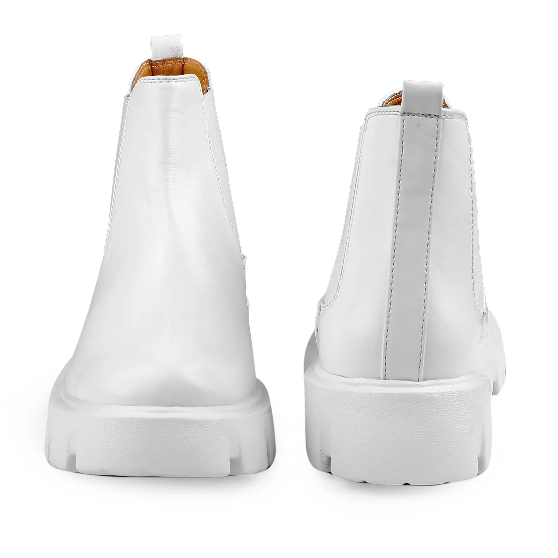 Bxxy Men's Vegan Leather Chelsea Boots For All Seasons