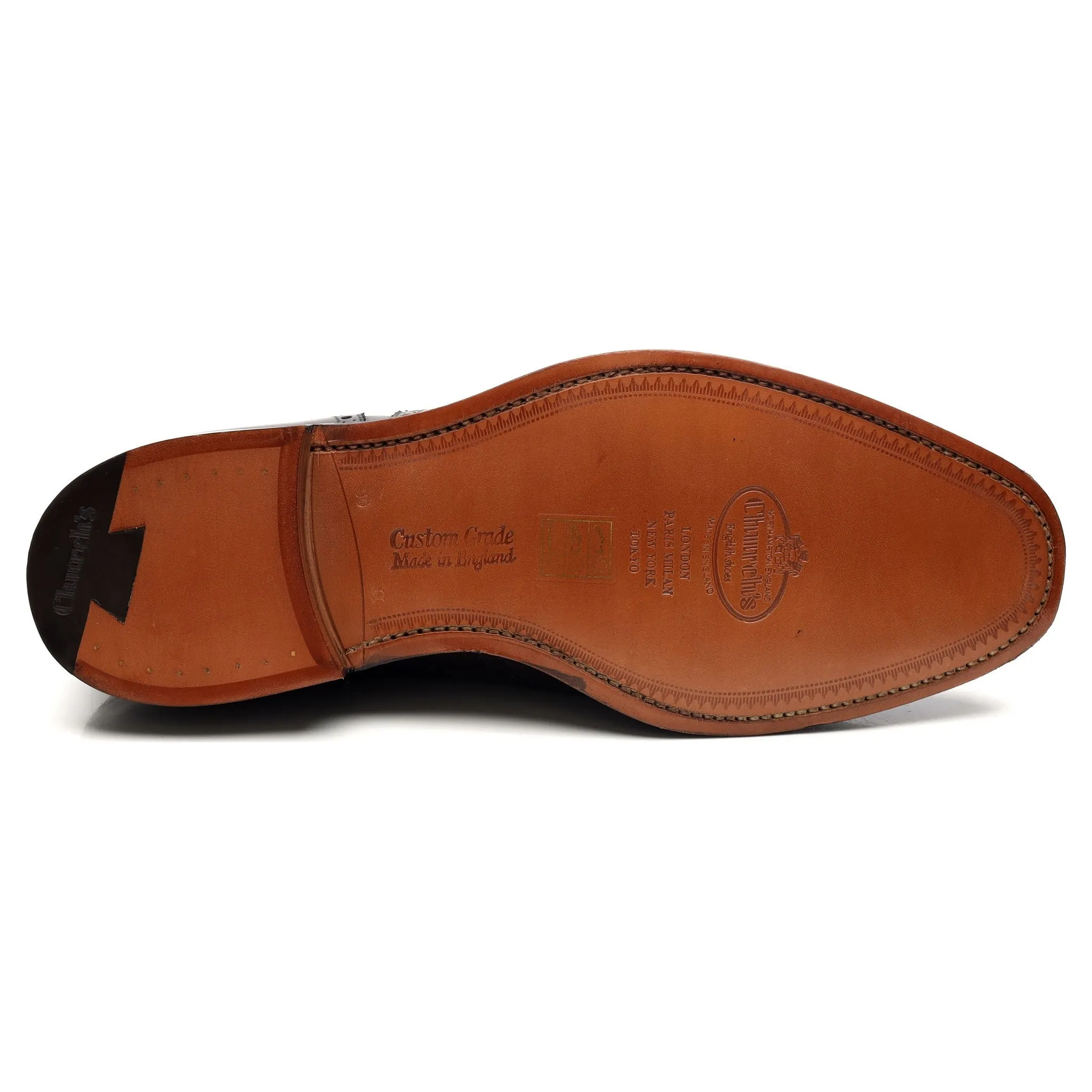 'Chetwynd' Dark Brown Leather Brogues UK 9 H
