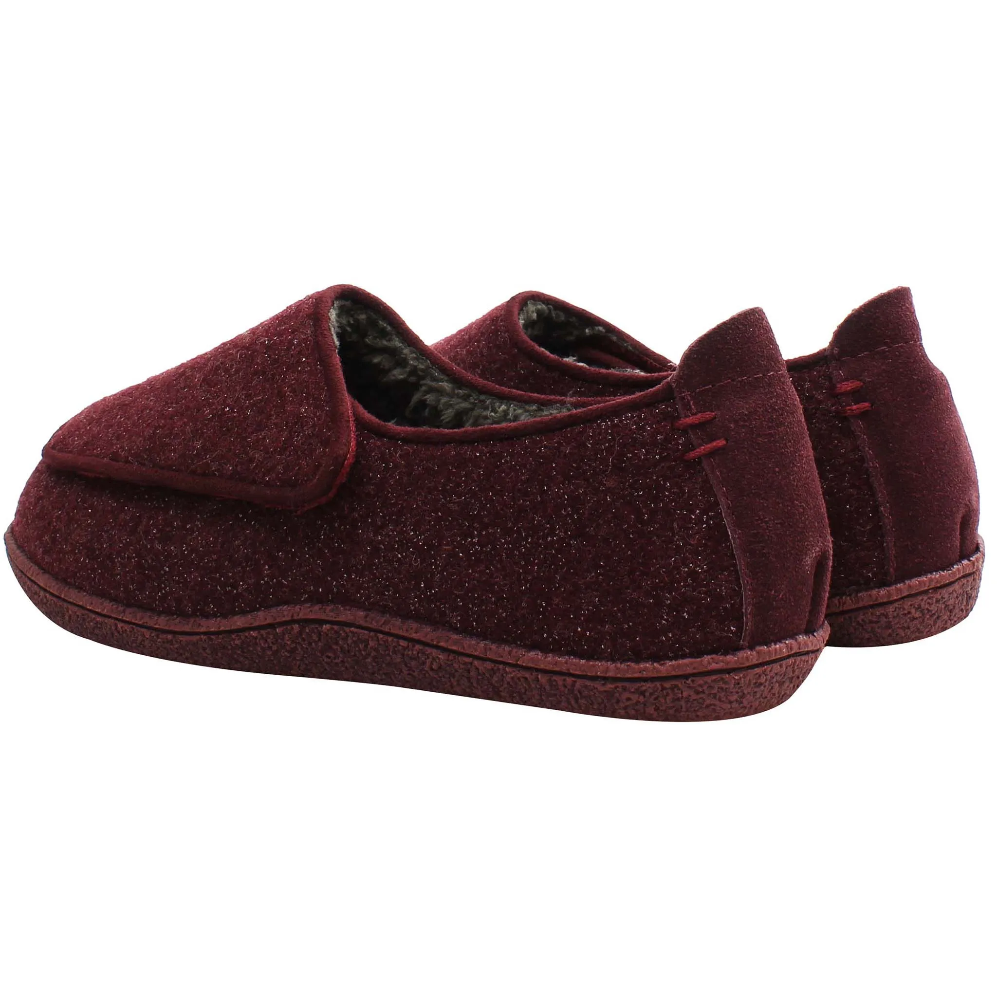 Clarks Home Charm Womens Burgundy Shoes