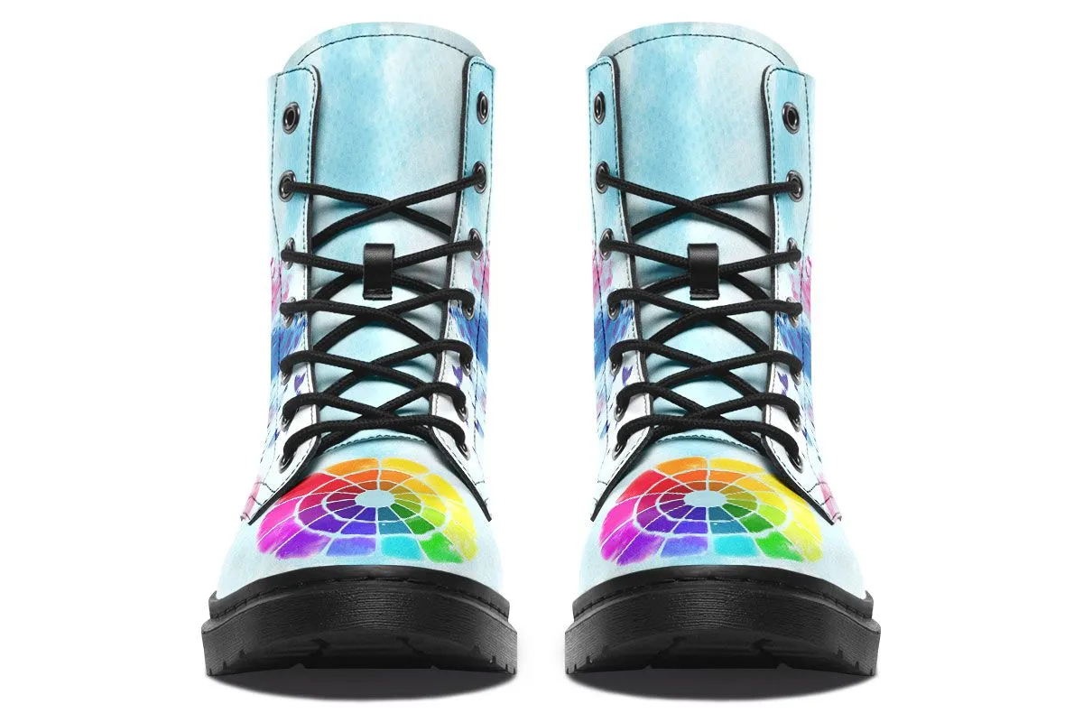 Color Wheel Boots