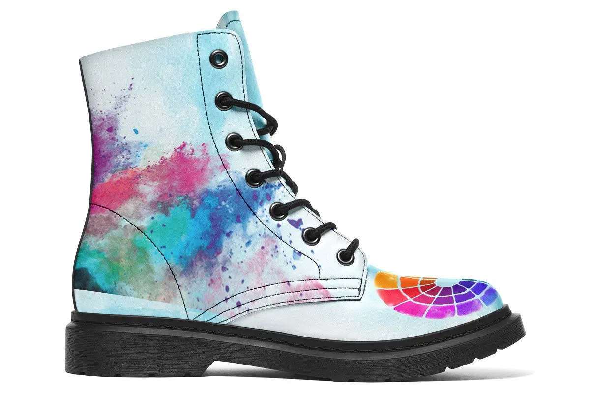 Color Wheel Boots