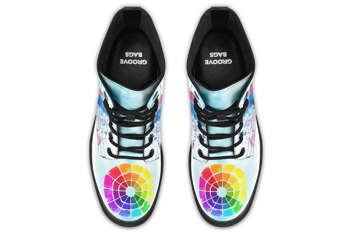 Color Wheel Boots