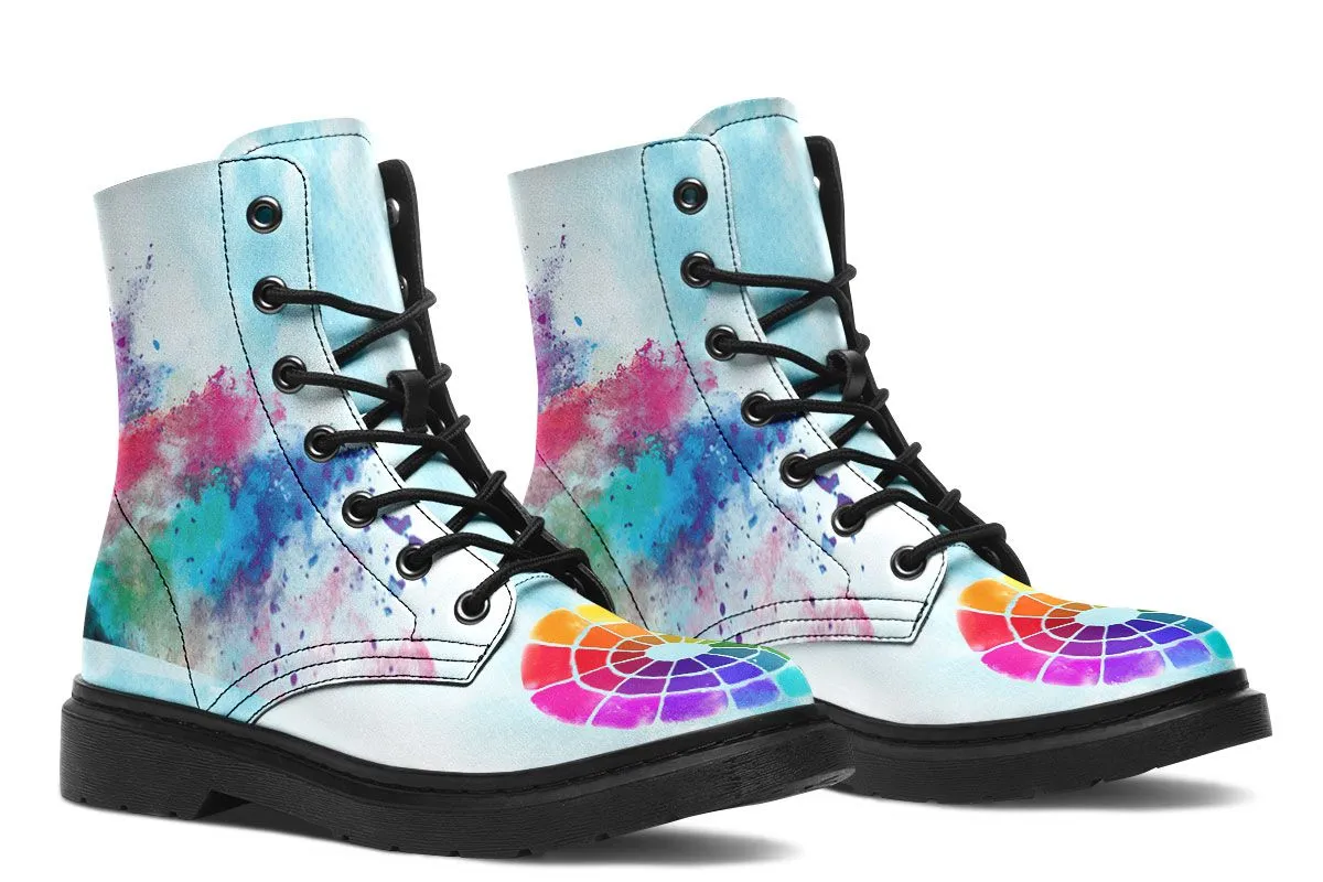 Color Wheel Boots