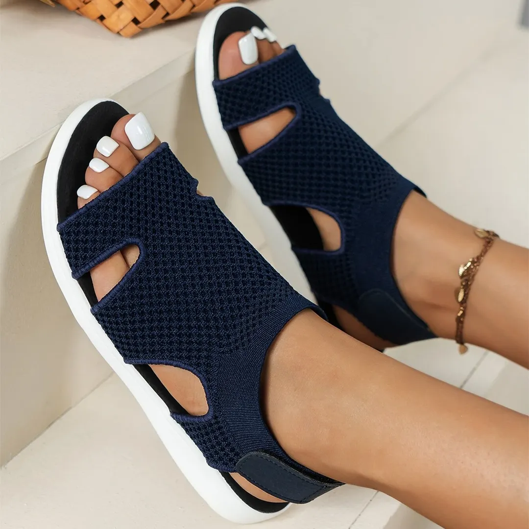 Comfyfleek Arch Support Wide Width Sport Flat Sandals