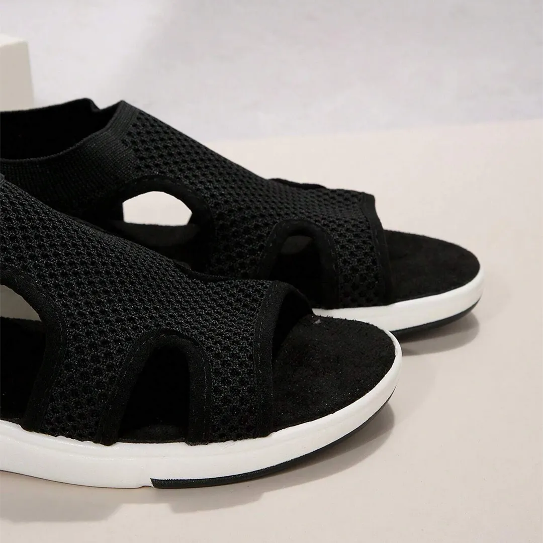 Comfyfleek Arch Support Wide Width Sport Flat Sandals