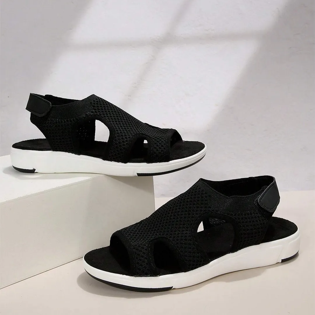 Comfyfleek Arch Support Wide Width Sport Flat Sandals