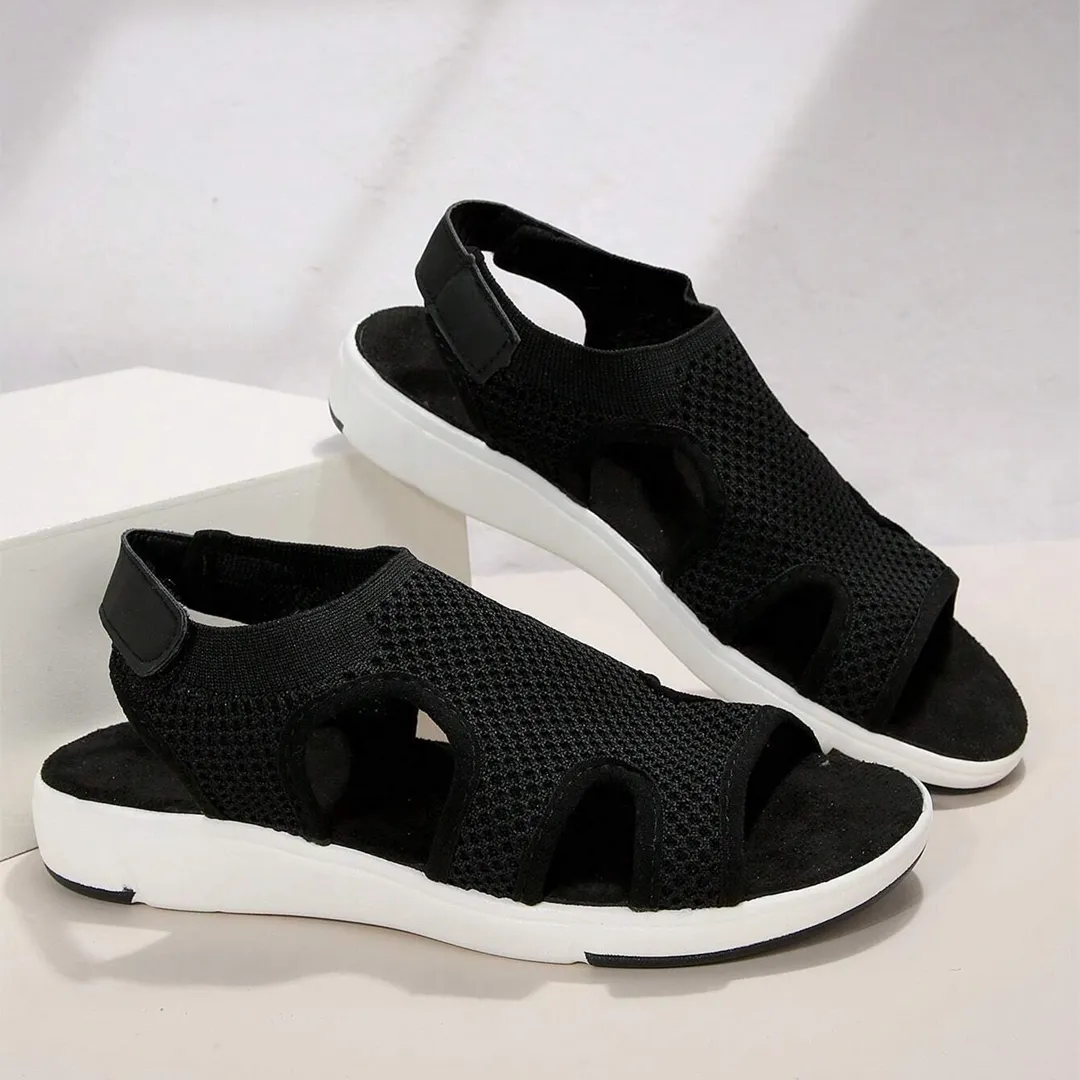 Comfyfleek Arch Support Wide Width Sport Flat Sandals