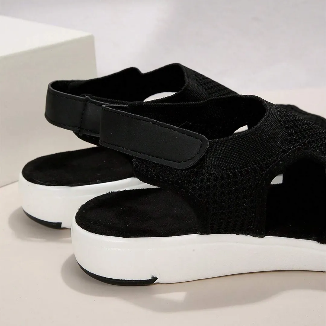 Comfyfleek Arch Support Wide Width Sport Flat Sandals