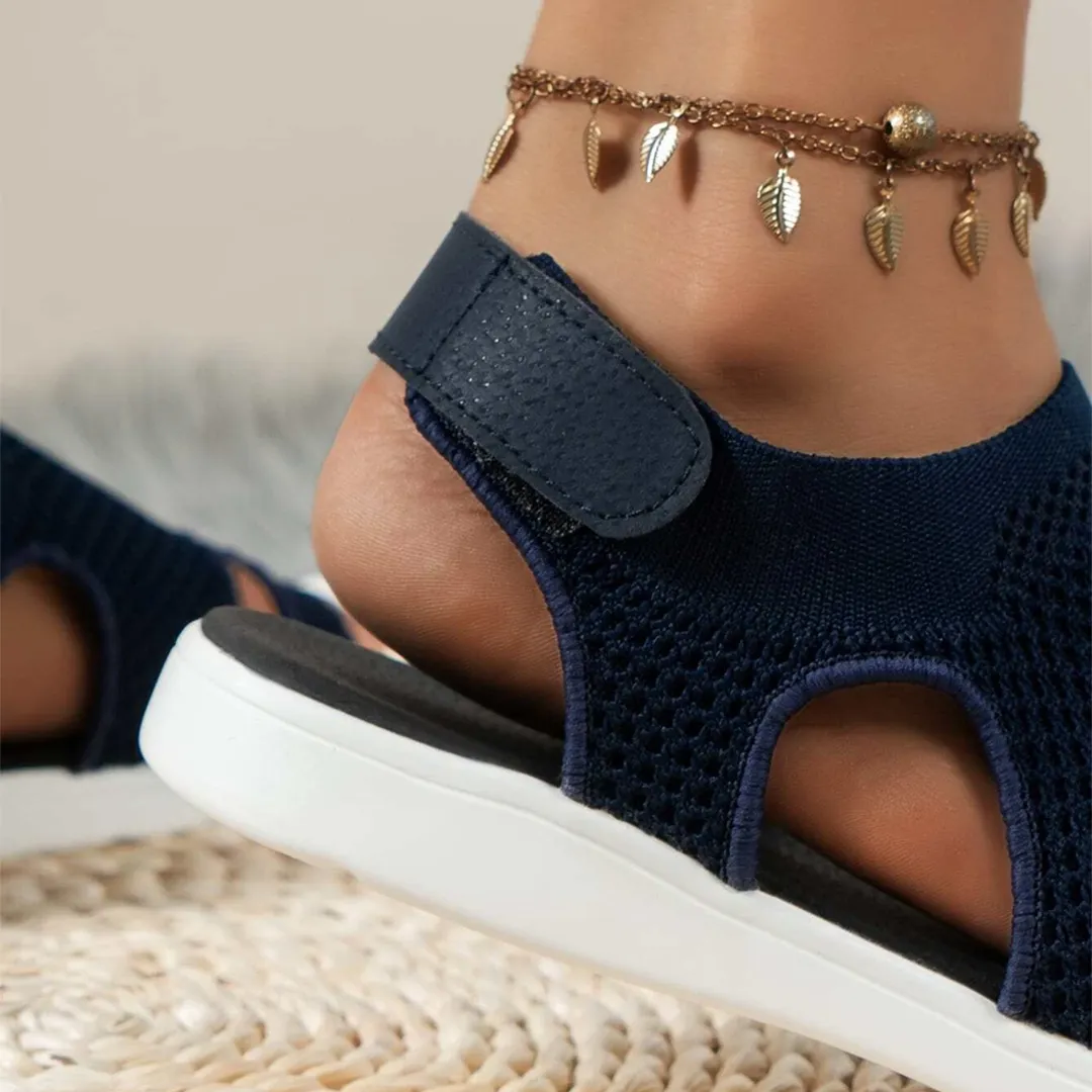 Comfyfleek Arch Support Wide Width Sport Flat Sandals