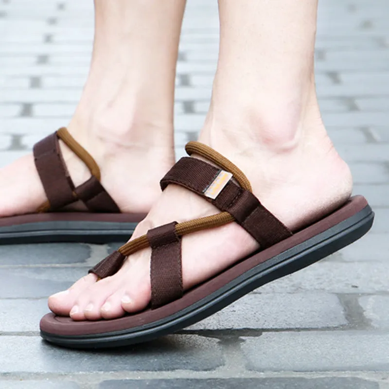 Cord Strap Gladiator Style Men Sandals