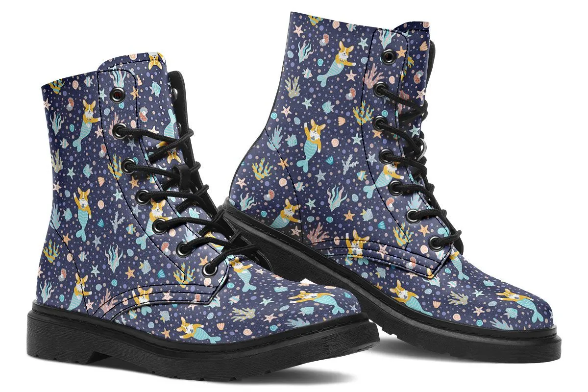 Corgi Mermaid Boots