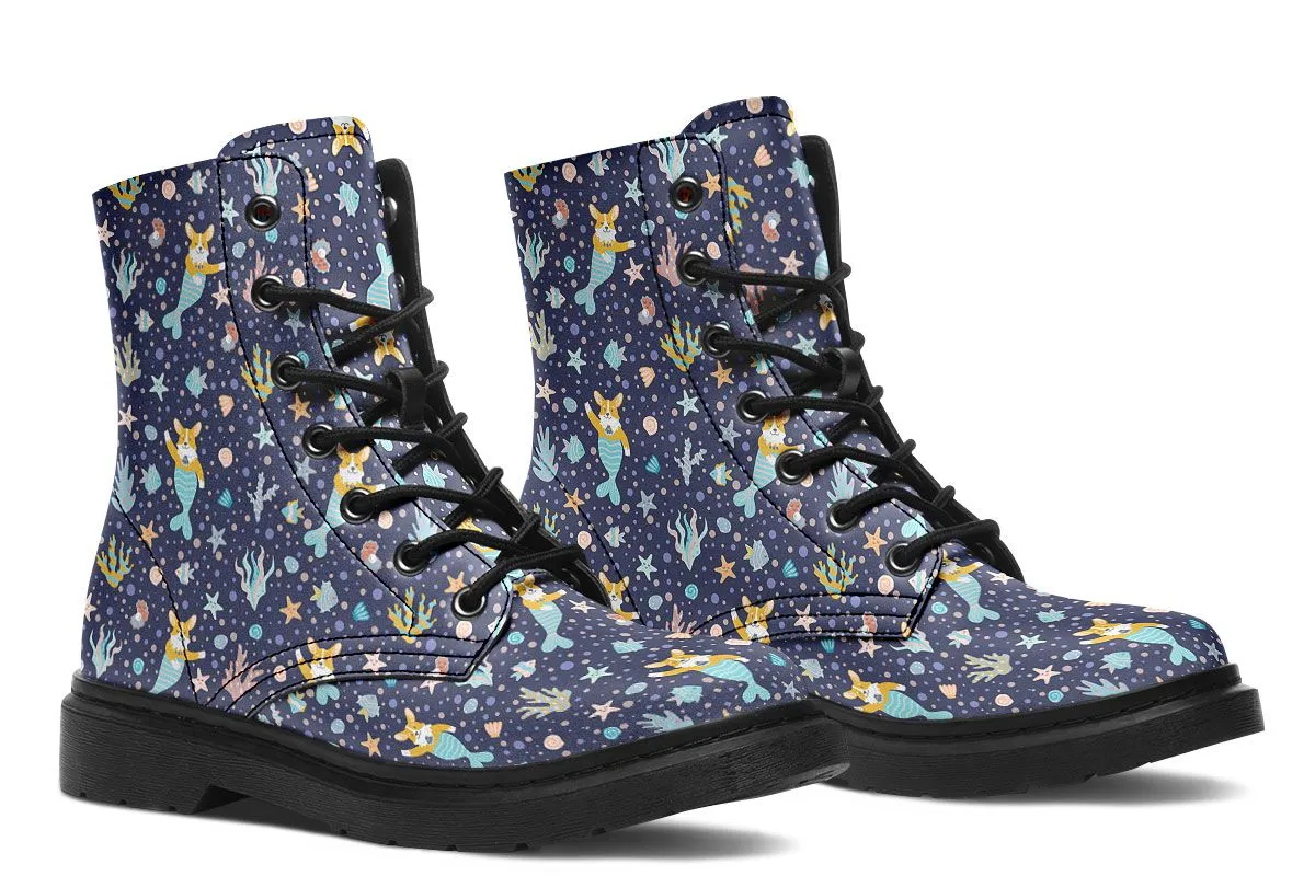 Corgi Mermaid Boots