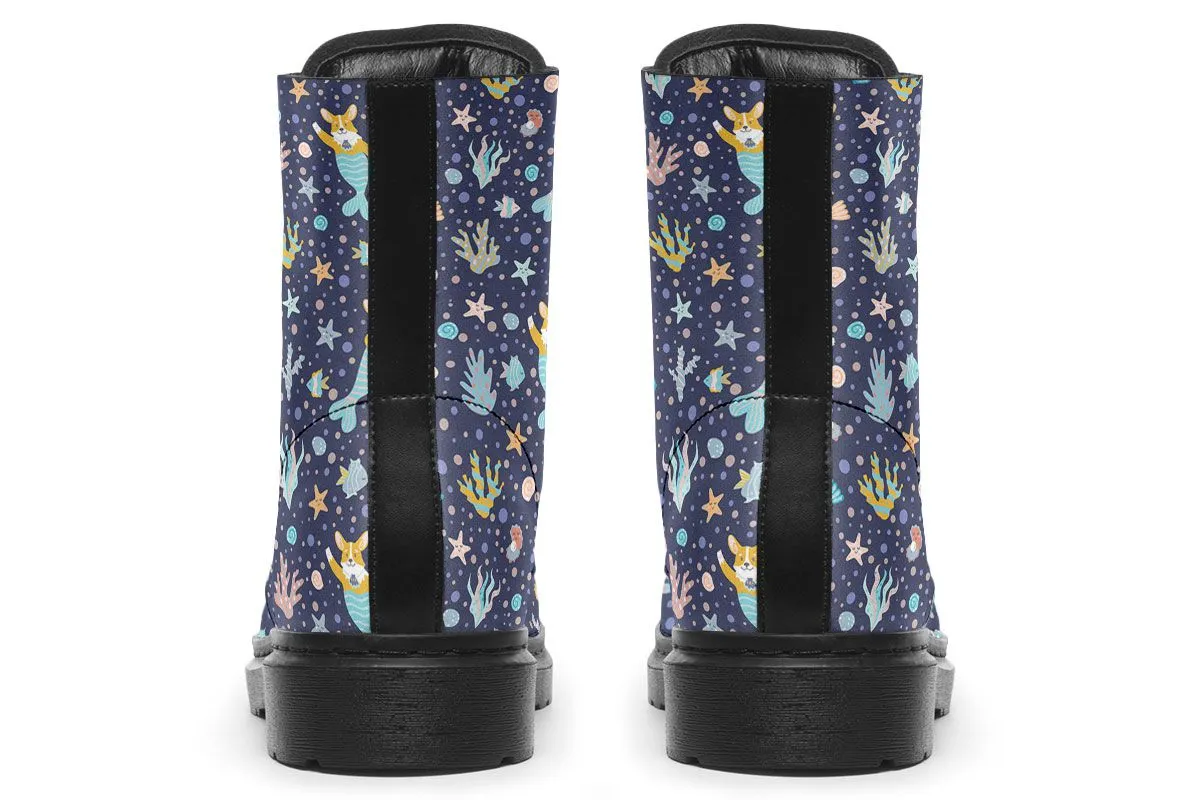 Corgi Mermaid Boots