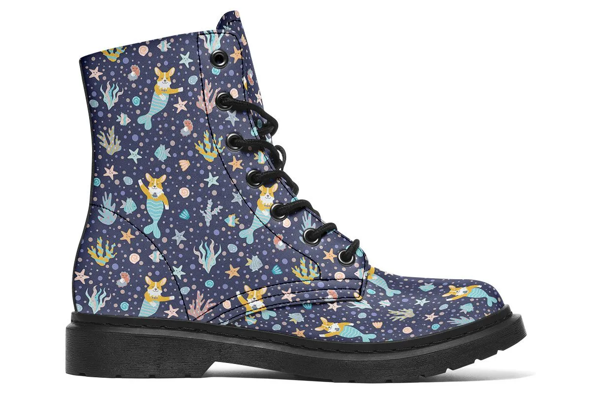 Corgi Mermaid Boots