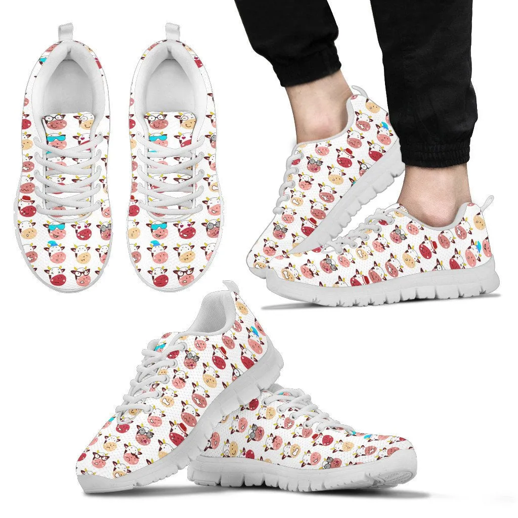 Cow Cute pattern  - Sneakers WOMEN'S and MEN'S