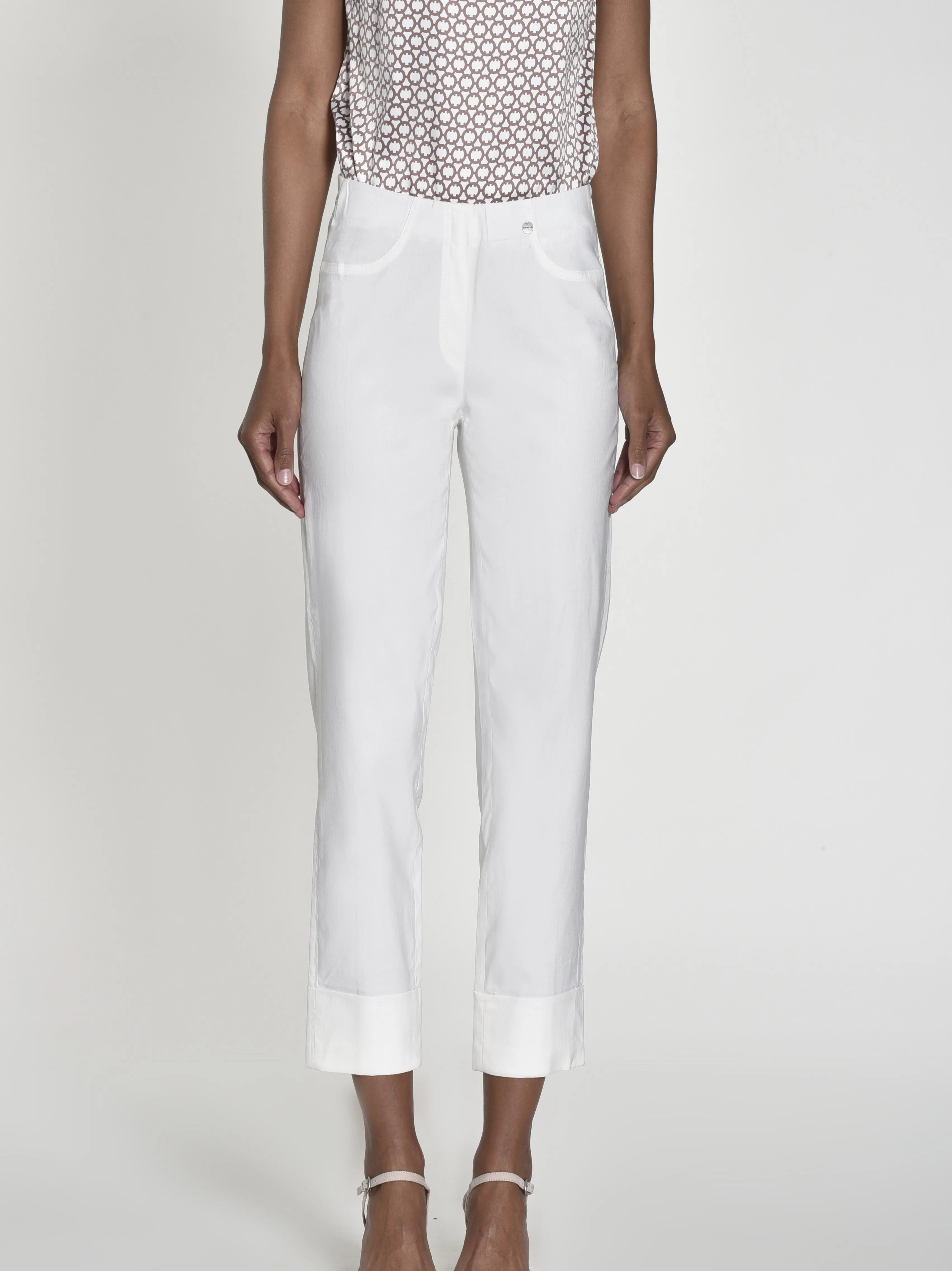 Cream Bella 3/4 Trousers