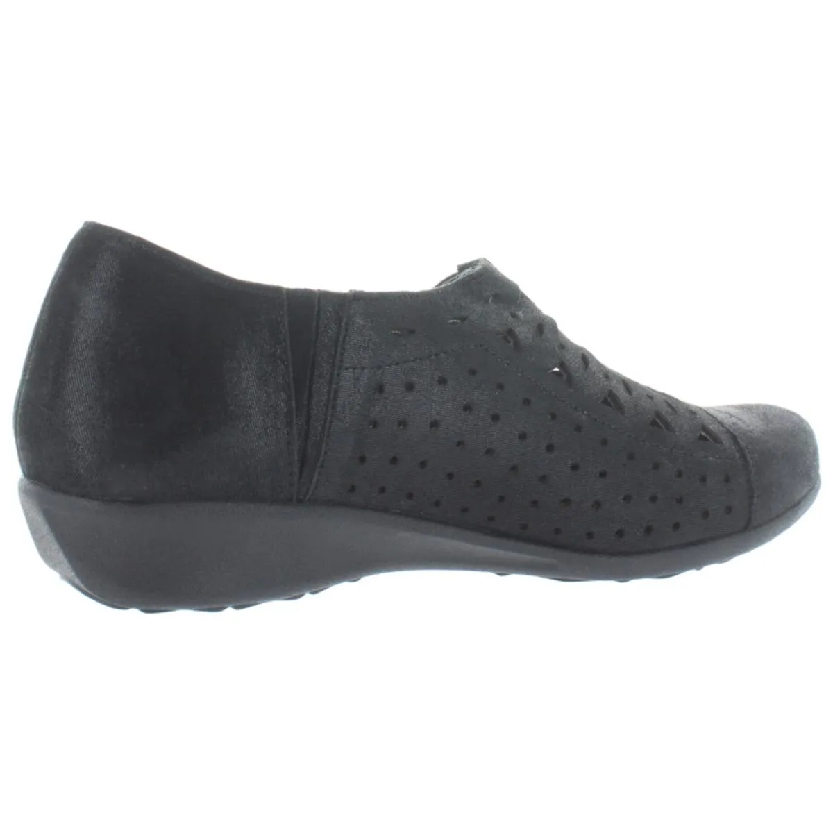 Drew Womens Metro Leather Zip-On Casual Shoes