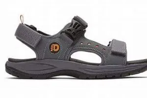 Dunham Men's Nolan WF Sport Sandals- Grey