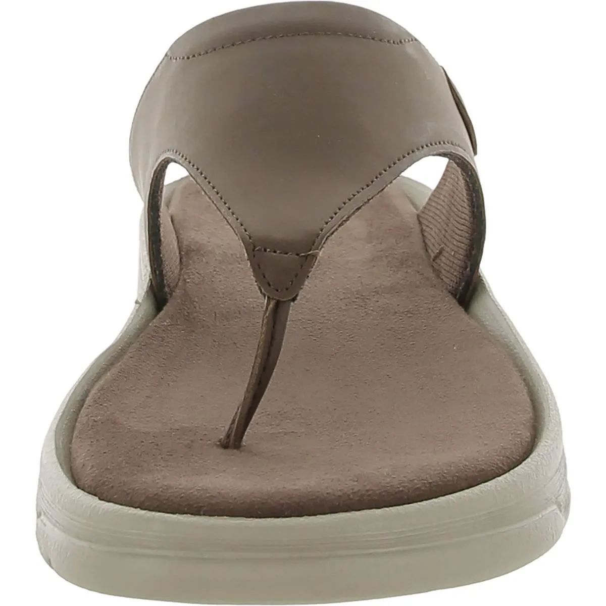 Easy Spirit Womens Rift 3 Padded Insole Man Made Thong Sandals