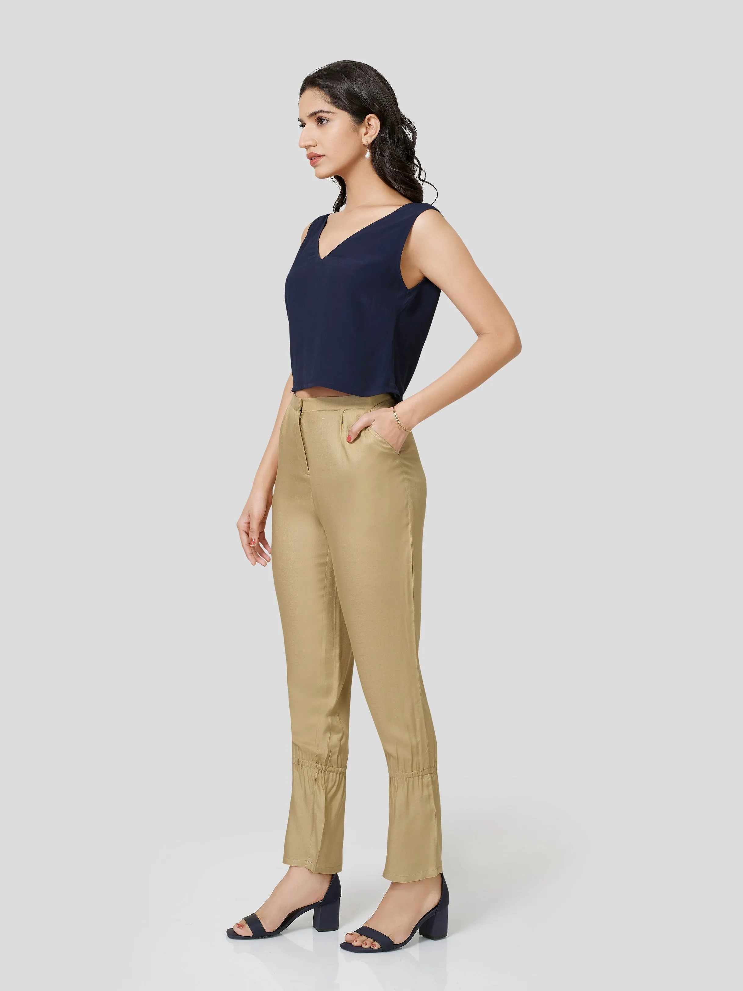 Exhilaration Elasticated Calf Pants