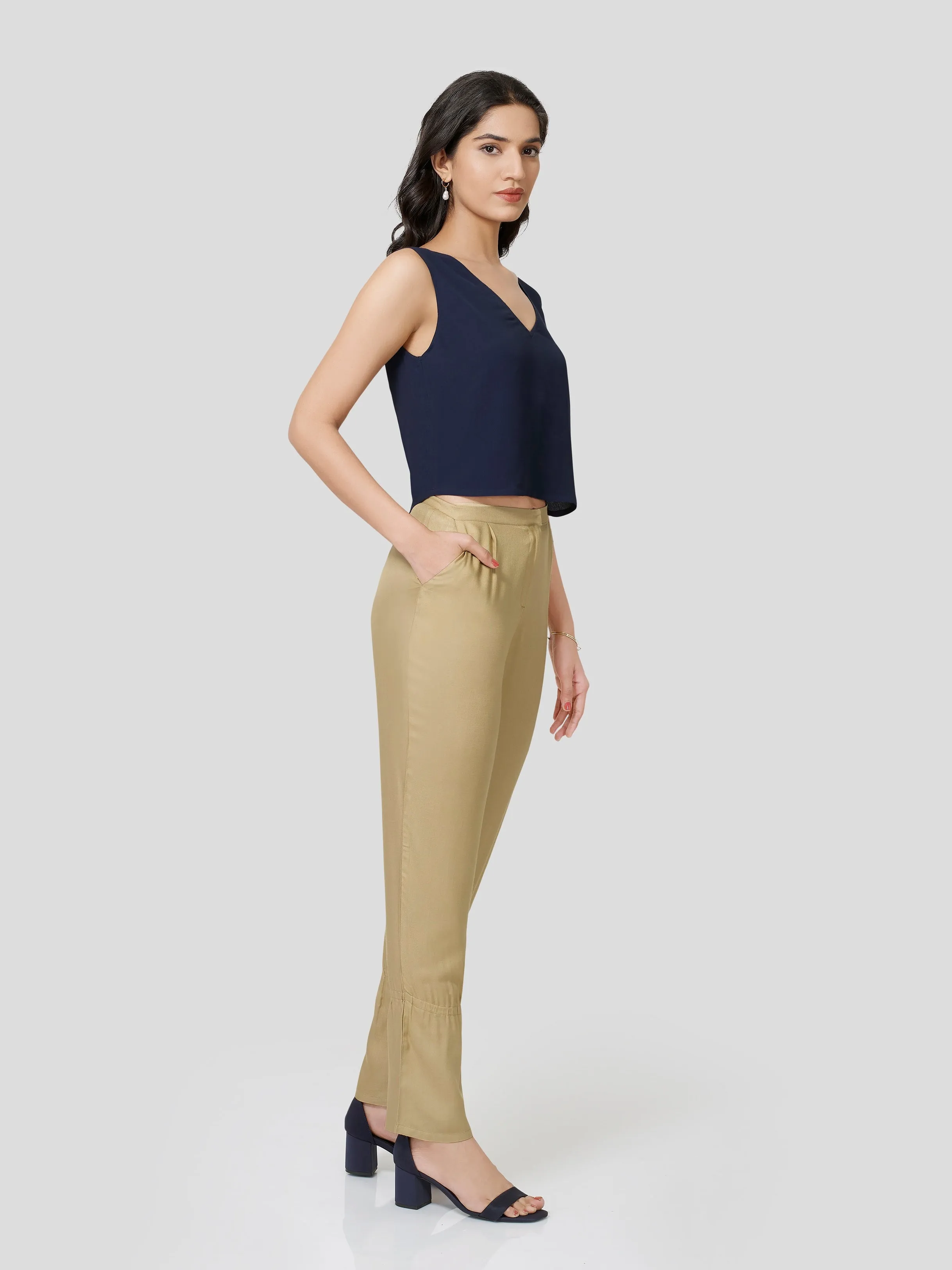 Exhilaration Elasticated Calf Pants