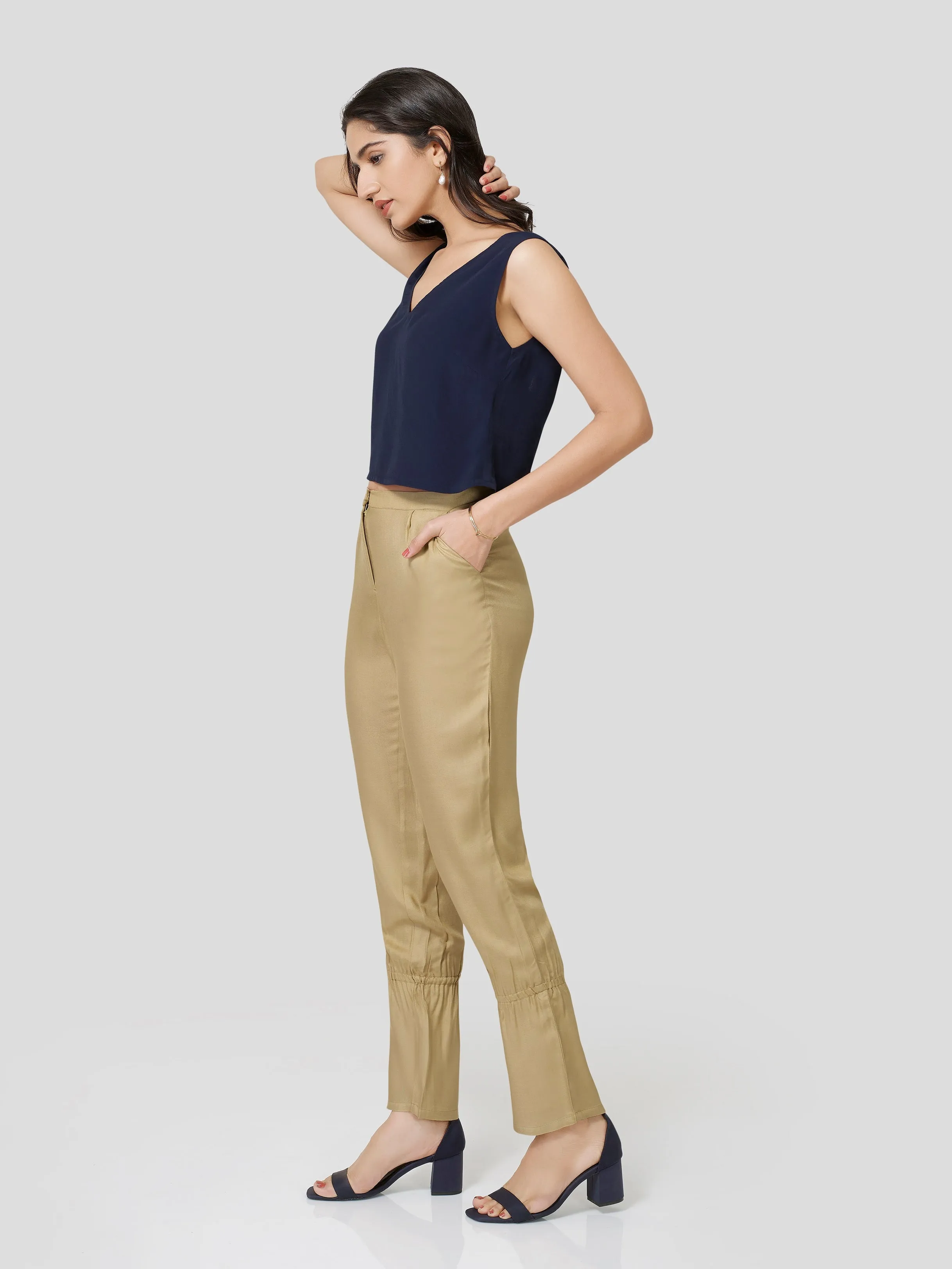 Exhilaration Elasticated Calf Pants