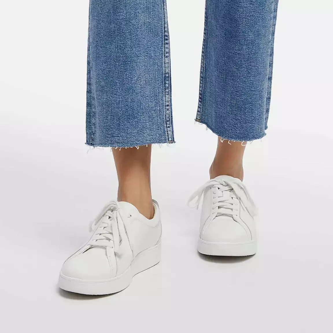 FitFlop RALLY Leather Trainers