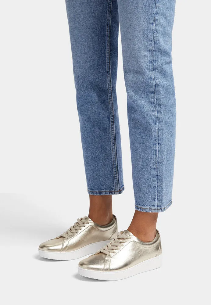 FitFlop RALLY Leather Trainers