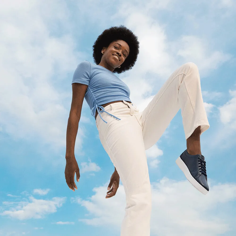 FitFlop RALLY Leather Trainers