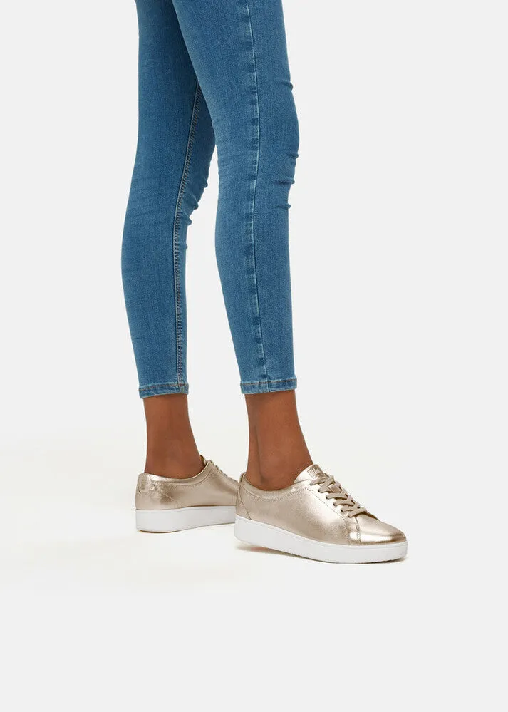 FitFlop RALLY Leather Trainers