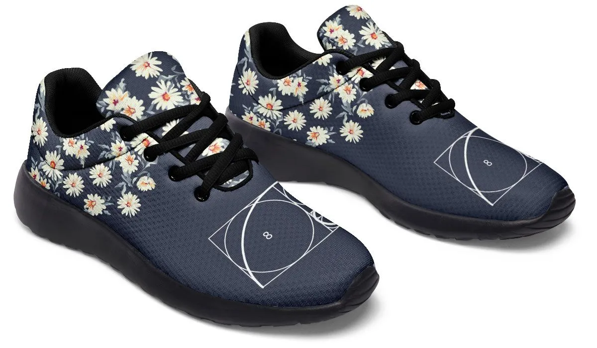 Floral Golden Ratio Sneakers