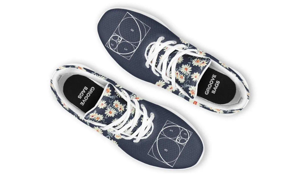Floral Golden Ratio Sneakers