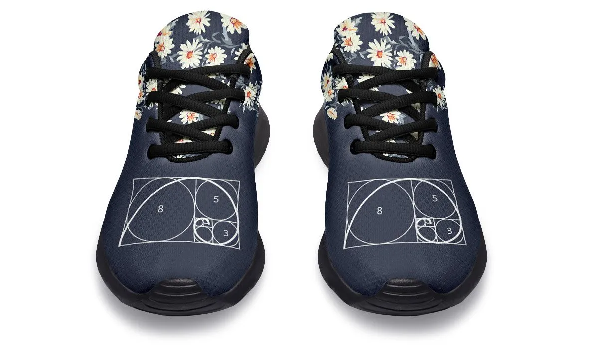 Floral Golden Ratio Sneakers