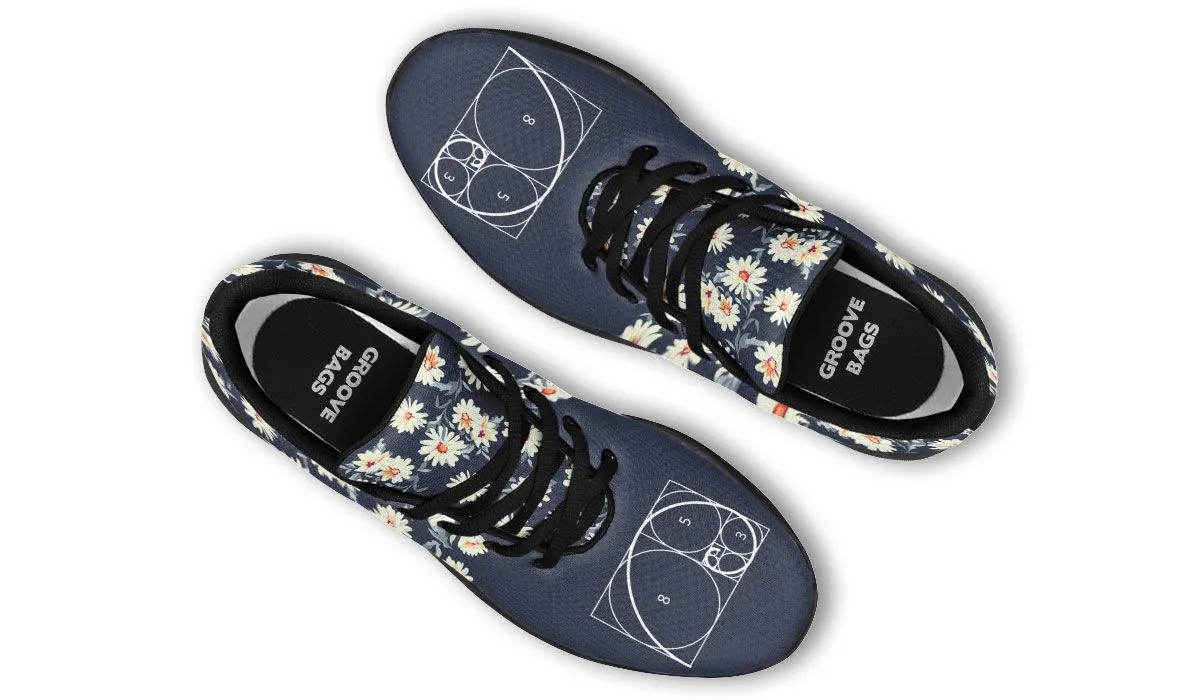 Floral Golden Ratio Sneakers