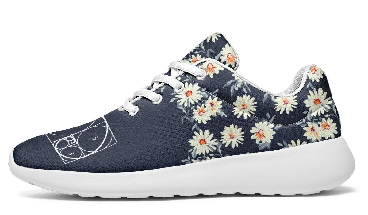 Floral Golden Ratio Sneakers