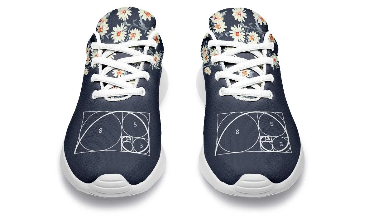 Floral Golden Ratio Sneakers