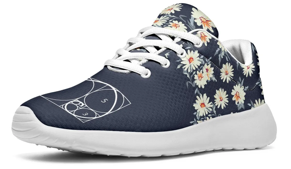 Floral Golden Ratio Sneakers