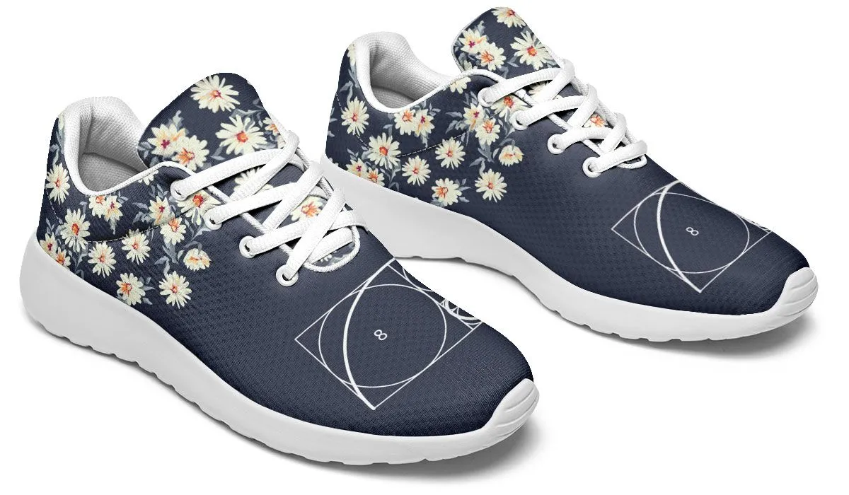 Floral Golden Ratio Sneakers