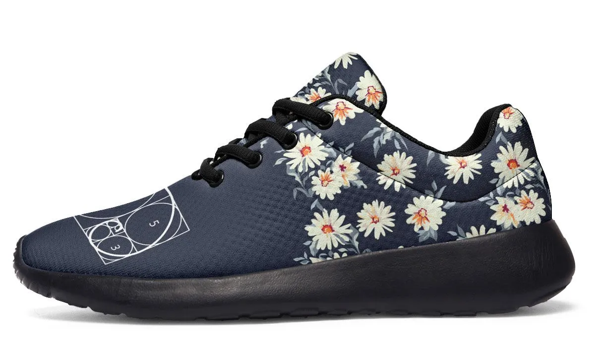 Floral Golden Ratio Sneakers