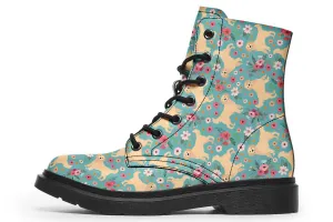 Golden Retriever Flower Boots