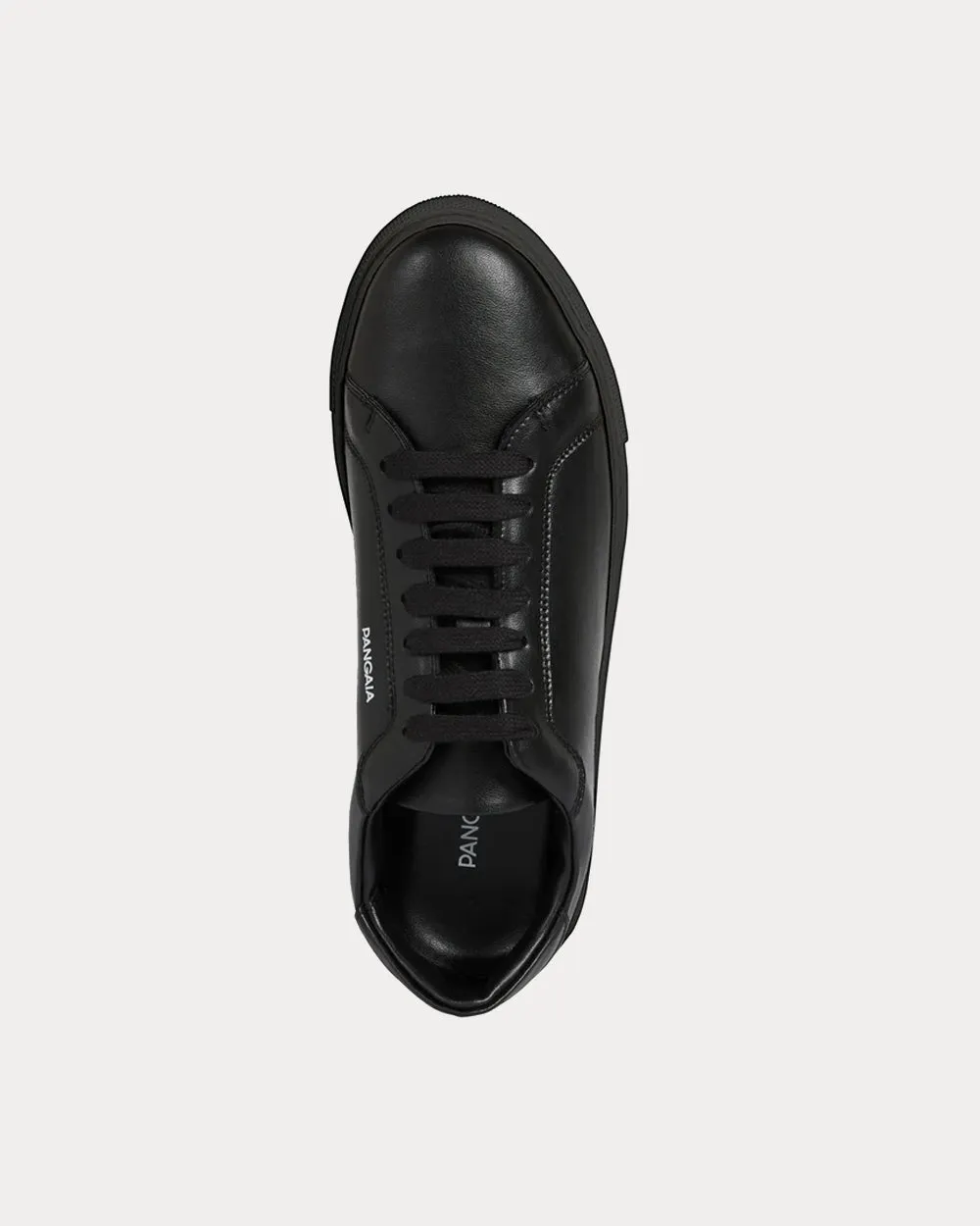 Grape Leather Black Low Top Sneakers